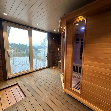Arboretet: Seaside Retreat With Private Pool & Sauna In *